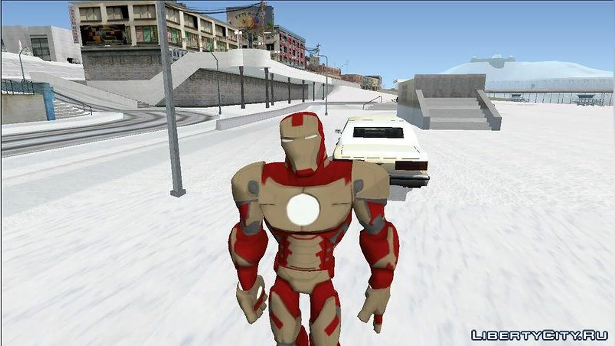 Железный человек из Disney Infinity / GTA San Andreas