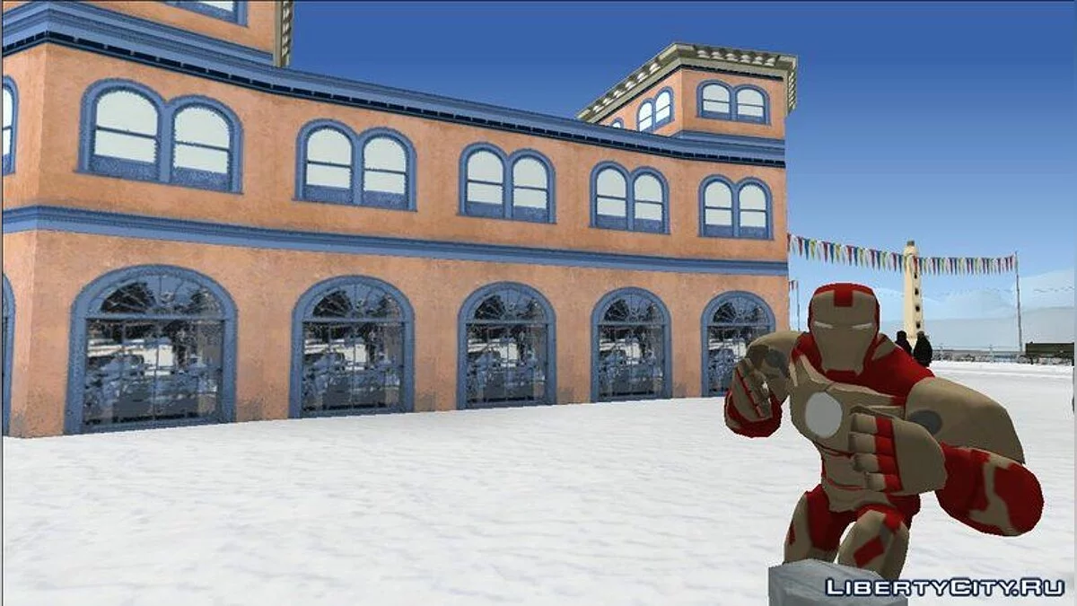 Железный человек из Disney Infinity / GTA San Andreas