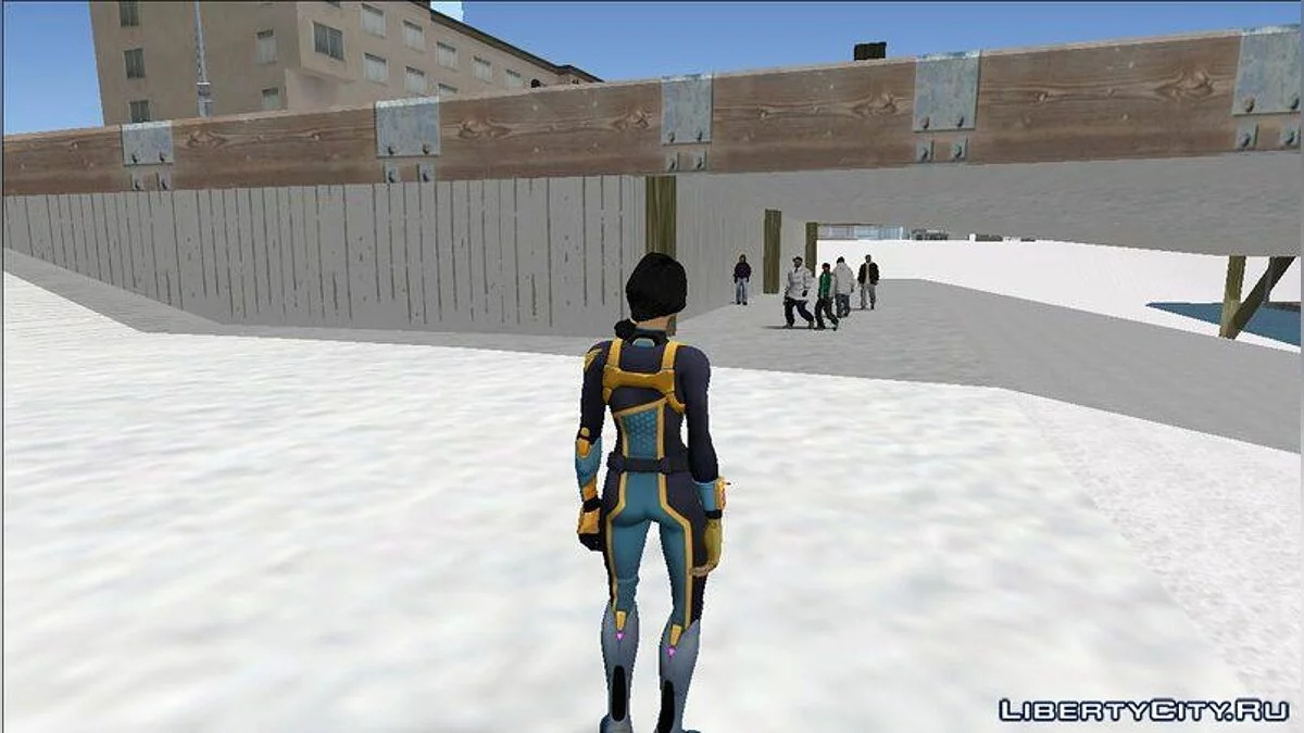 Bolt из Фортнайта / GTA San Andreas