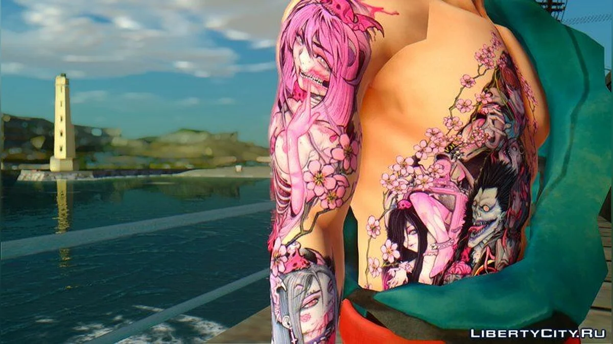 Izuku Midoriya (Neo Traditional Pastel Tatto) / GTA San Andreas