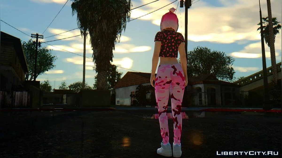 Канна в повседневной одежде / GTA San Andreas