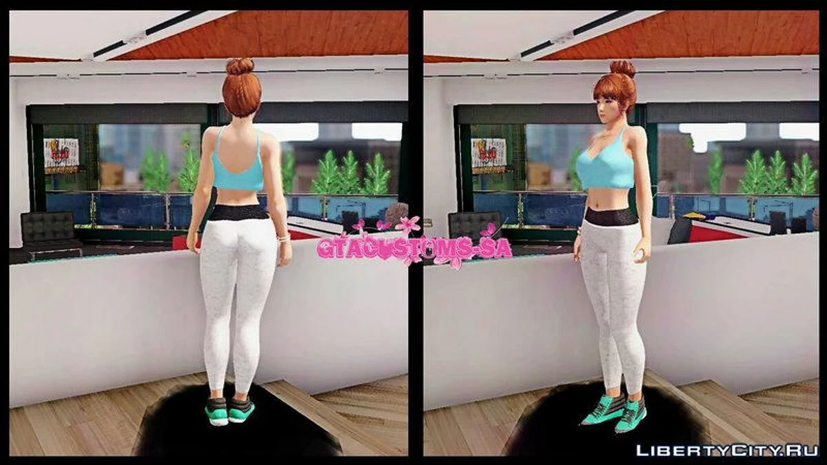 Kasumi Casual v10 / GTA San Andreas