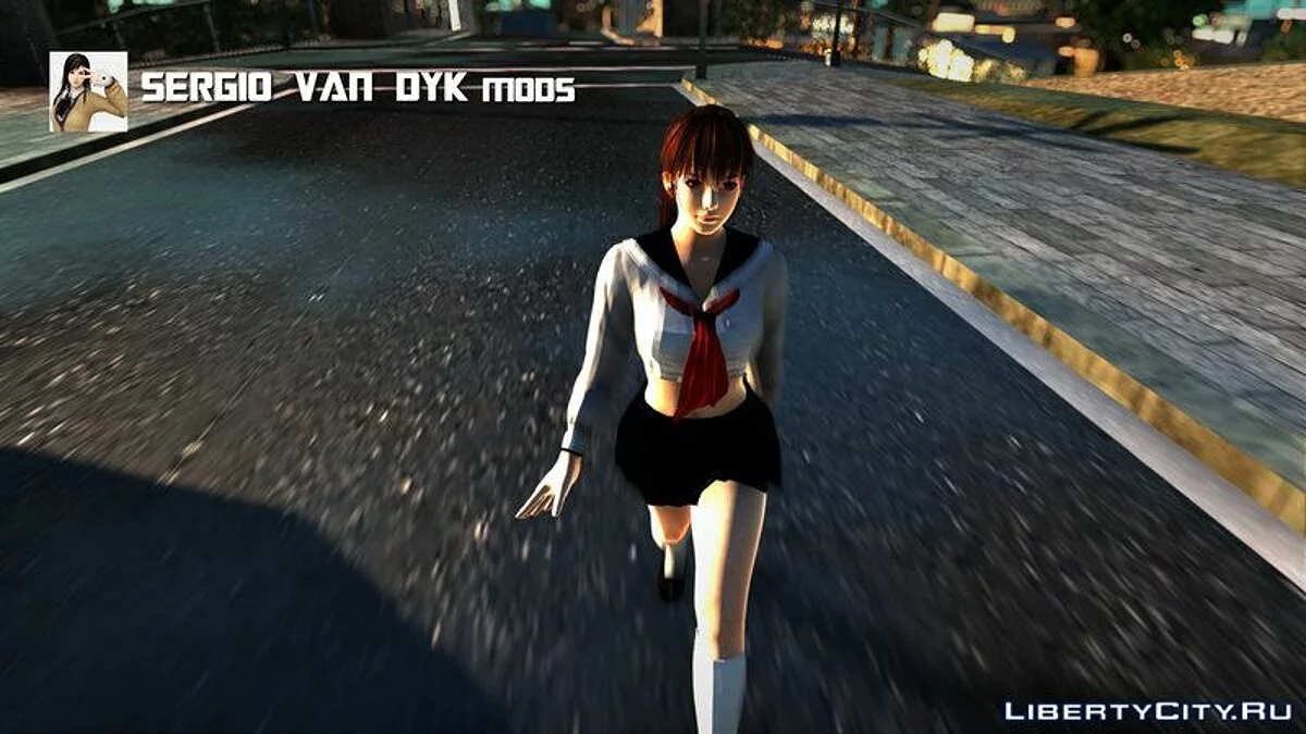 Kasumi в школьной форме / GTA San Andreas