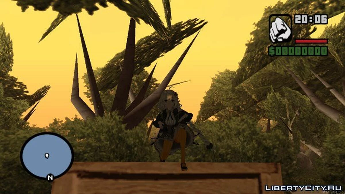 Кизуна Акари [Вокалоид] / GTA San Andreas