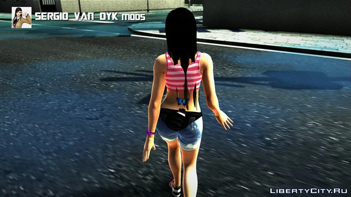 Кокоро в спортивном прикиде V7 / GTA San Andreas