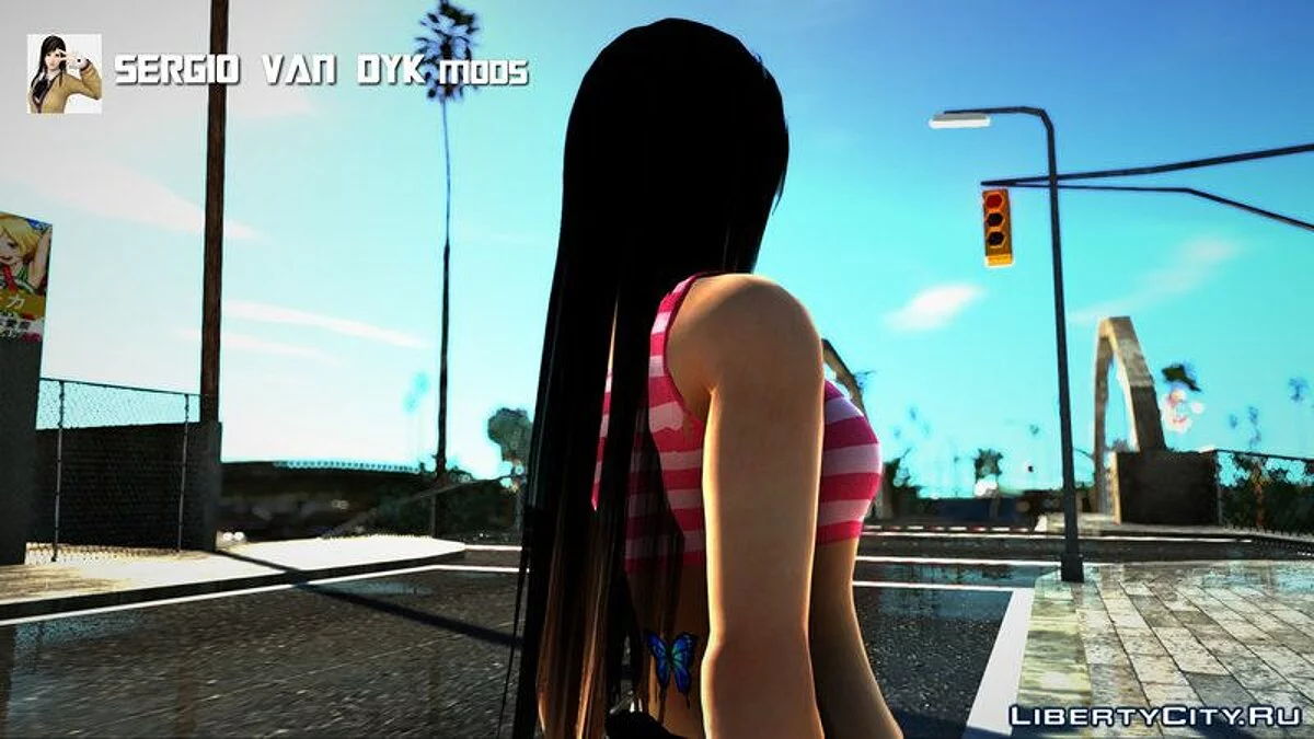 Кокоро в спортивном прикиде V7 / GTA San Andreas