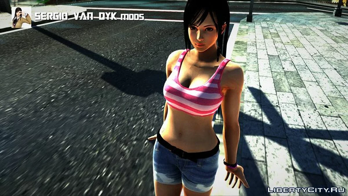 Кокоро в спортивном прикиде V7 / GTA San Andreas