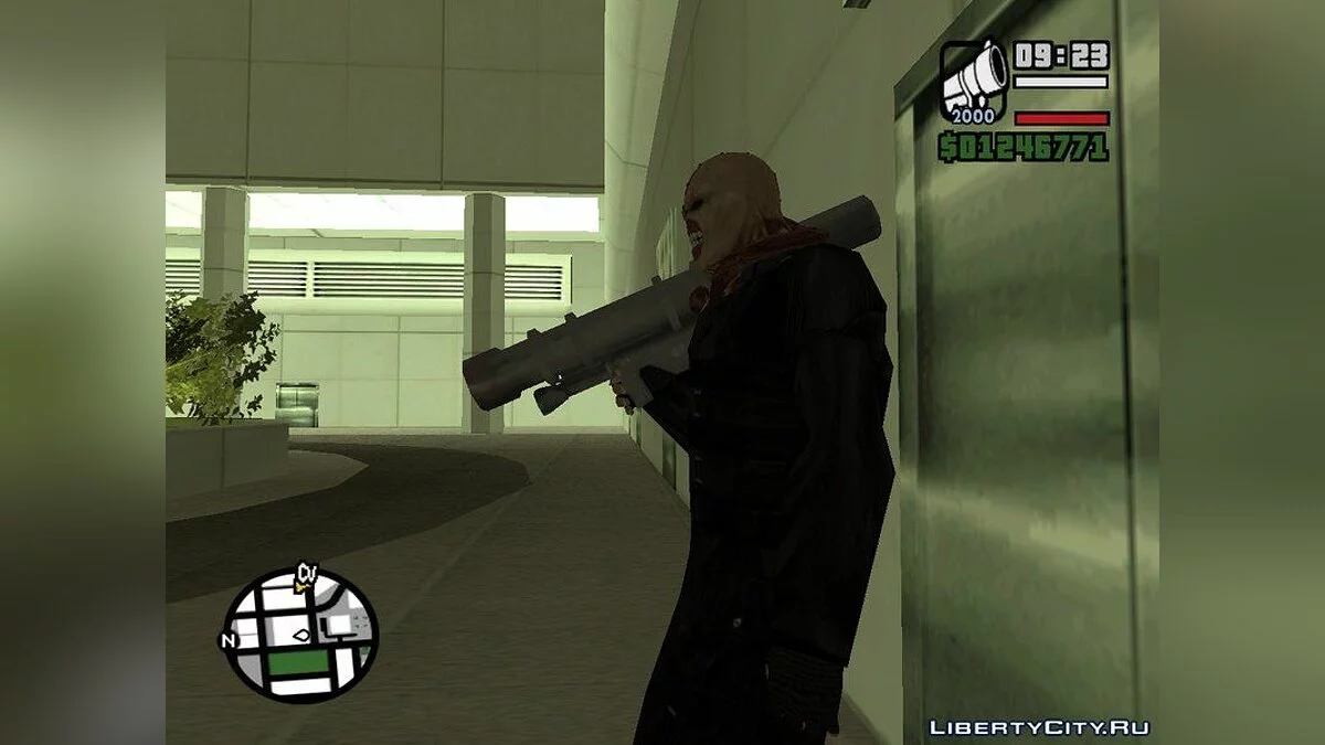 Немезида из игры Resident Evil / GTA San Andreas