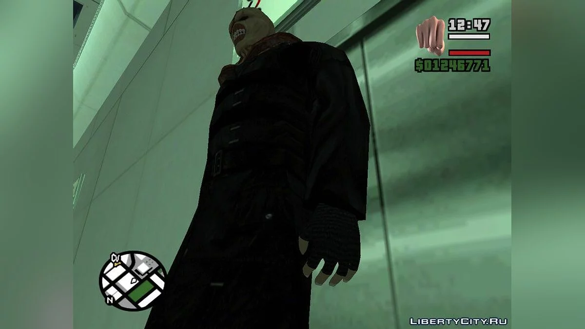 Немезида из игры Resident Evil / GTA San Andreas