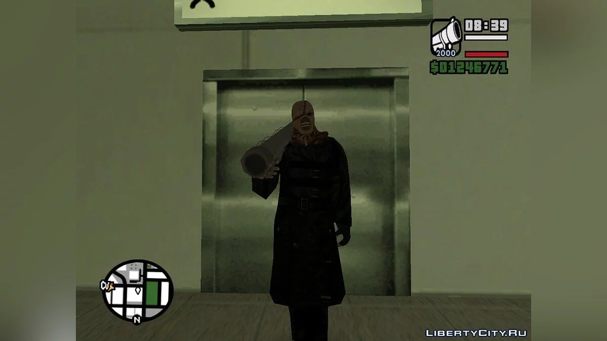 Немезида из игры Resident Evil / GTA San Andreas