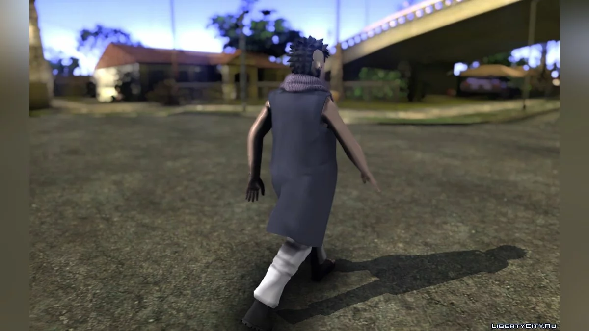 Подростки Боруто и Каваки  из аниме Boruto Naruto Next Generation / GTA San Andreas
