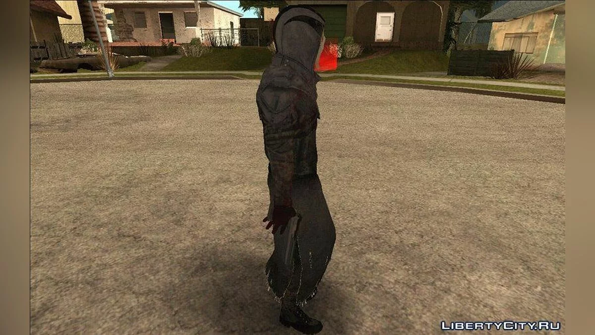 Призрачное лицо из Dead by Daylight / GTA San Andreas