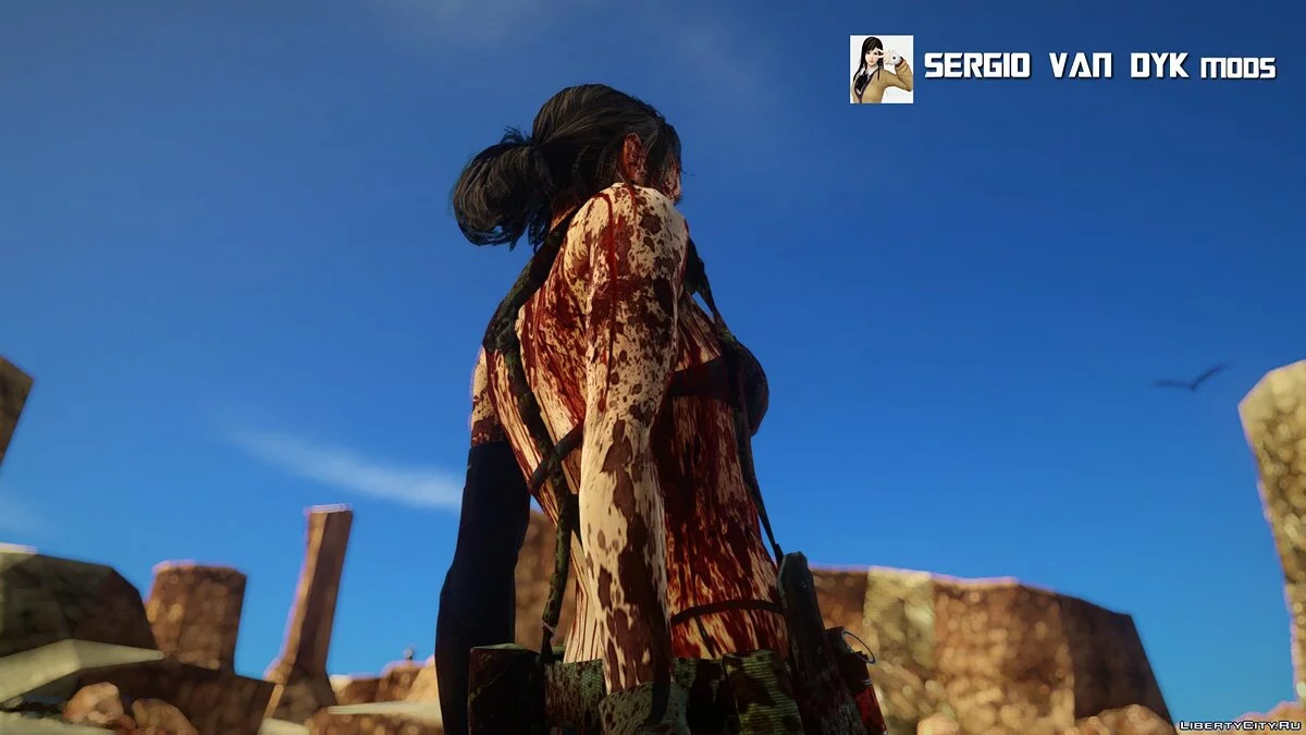 Quiet из игры Metal Gear Solid V: The Phantom Pain / GTA San Andreas