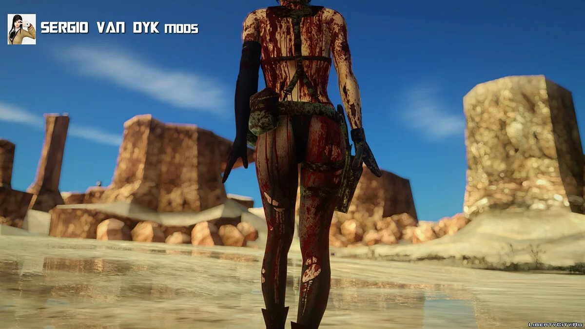 Quiet из игры Metal Gear Solid V: The Phantom Pain / GTA San Andreas