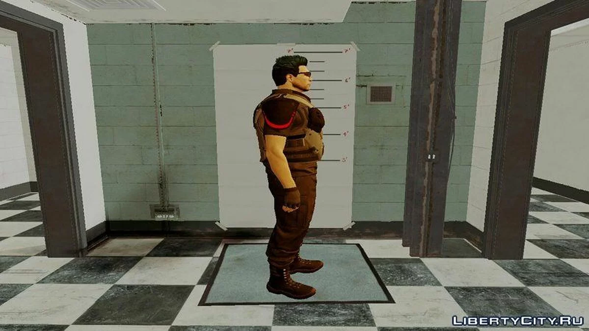 Рандомный скин #1 с поддержкой Normal Map / GTA San Andreas