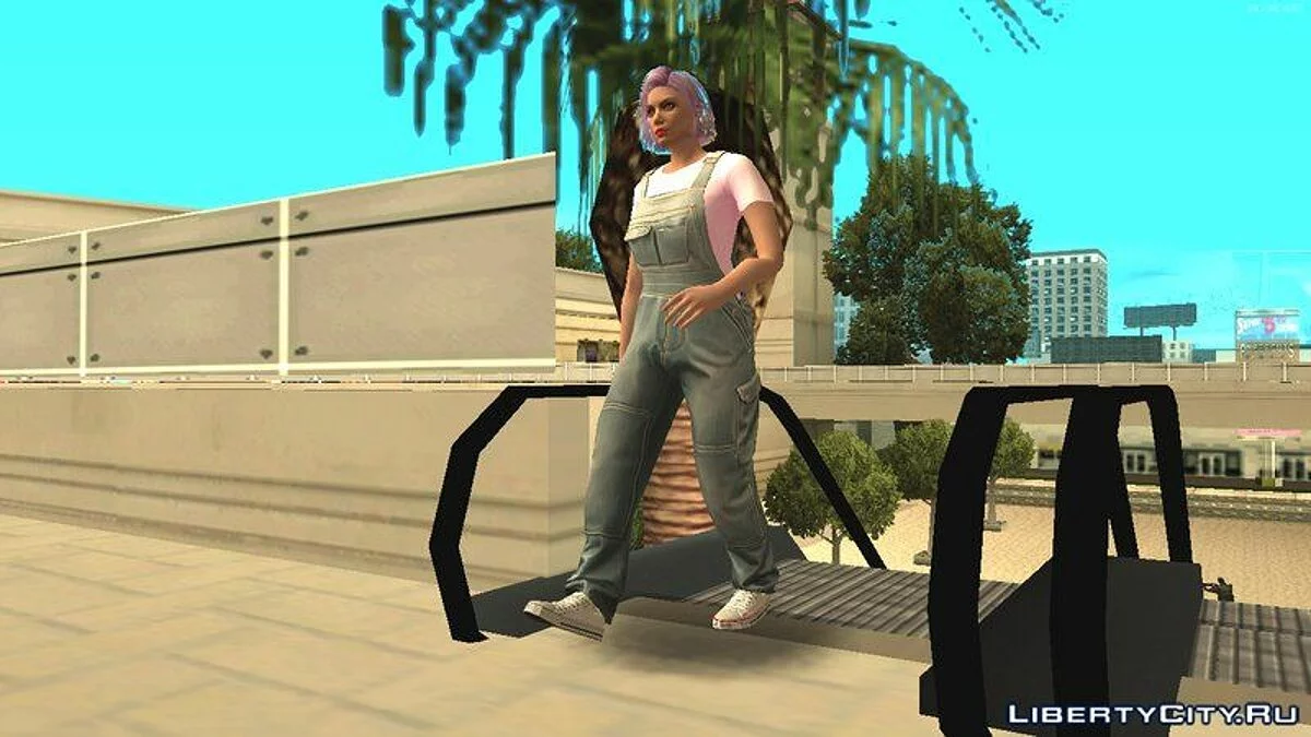 Рандомный скин #28 из GTA Online - Эстетическая девушка / GTA San Andreas
