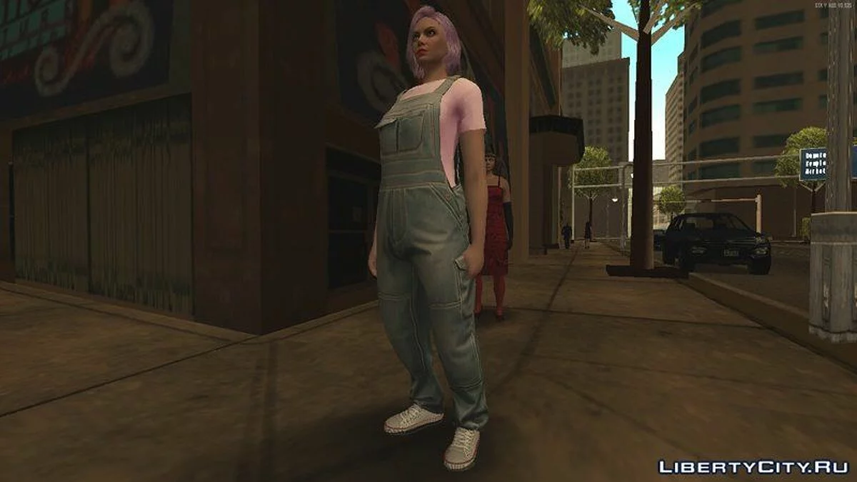 Рандомный скин #28 из GTA Online - Эстетическая девушка / GTA San Andreas