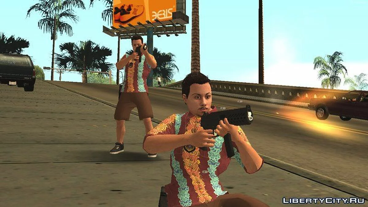 Рандомный скин #29 из GTA Online Агент IAA / GTA San Andreas