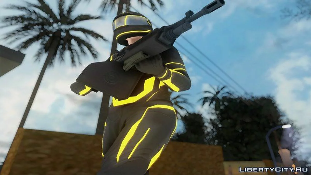Скин из GTA Online (Lily) / GTA San Andreas