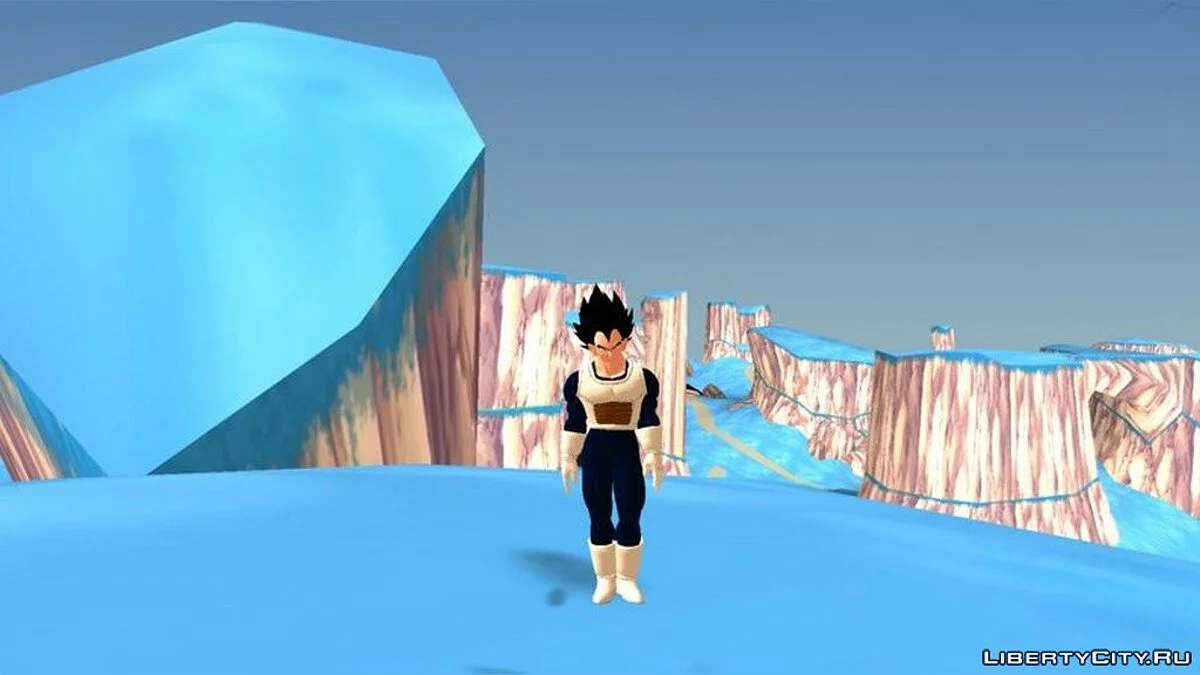 Веджета из игры Dragon Ball Xenoverse / GTA San Andreas