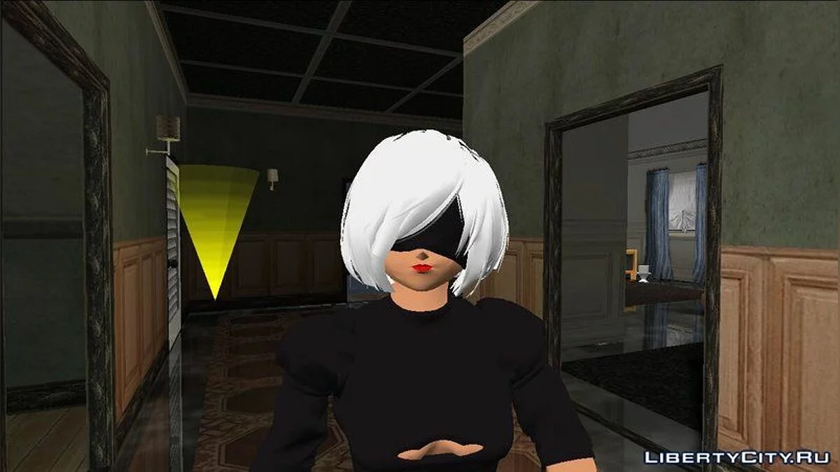 2B из Dragon Ball Xenoverse / GTA San Andreas