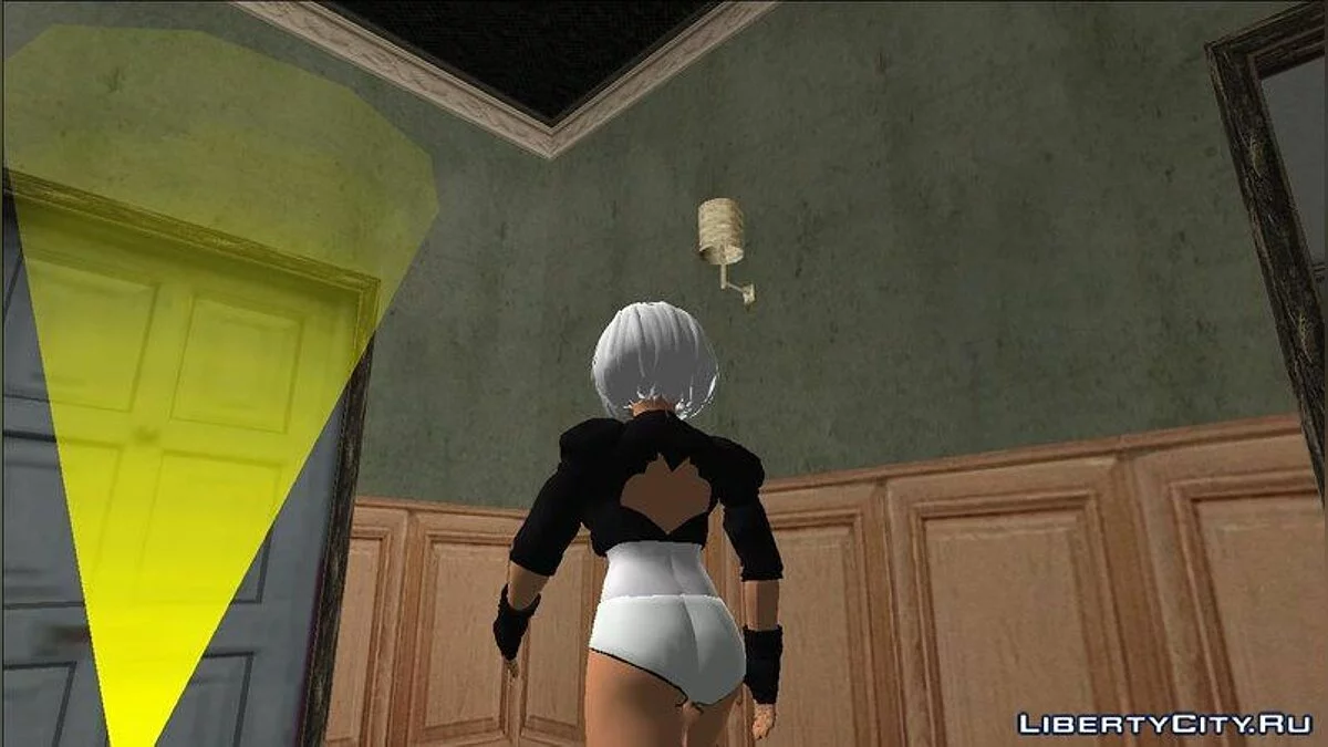 2B из Dragon Ball Xenoverse / GTA San Andreas