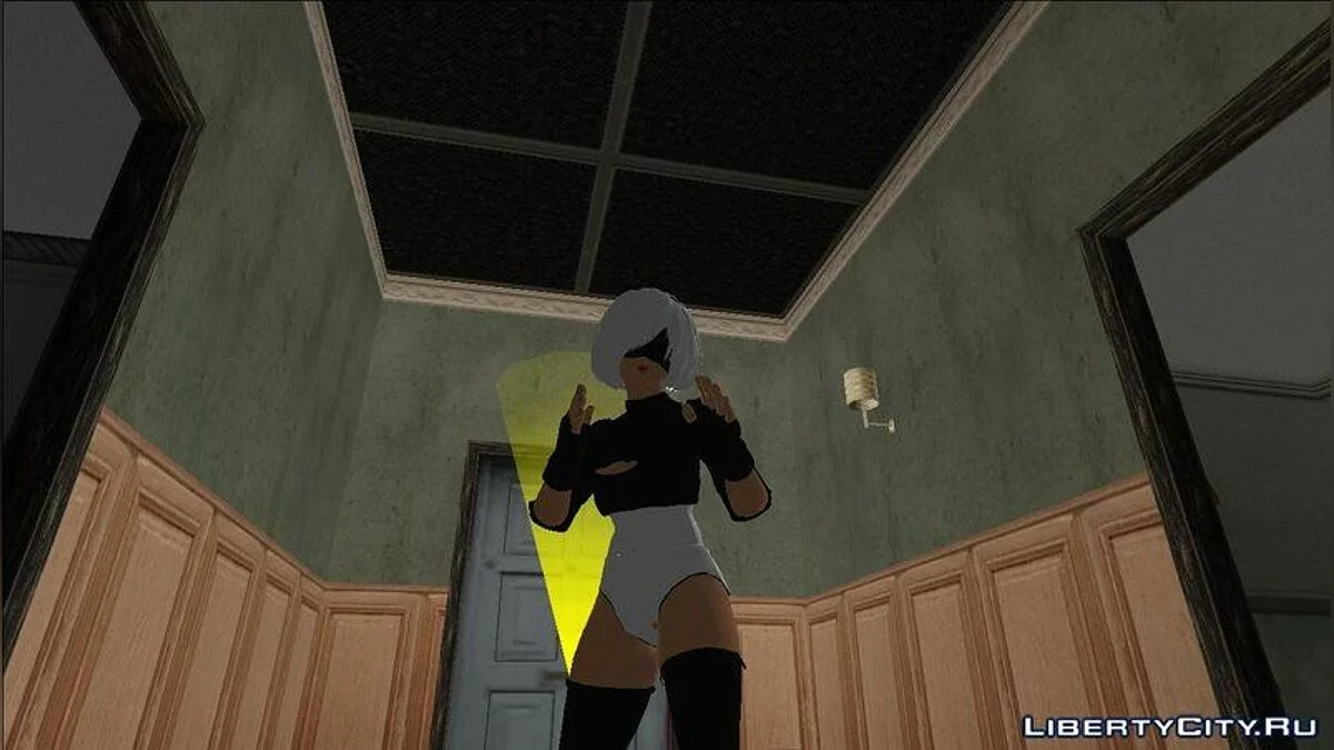 2B из Dragon Ball Xenoverse / GTA San Andreas