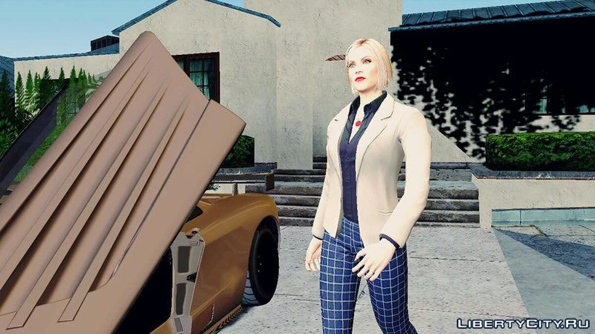 Агата Бейкер из GTA 5 (Normal Map) / GTA San Andreas