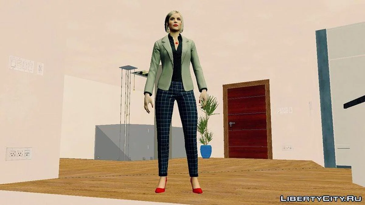 Агата Бейкер из GTA 5 (Normal Map) / GTA San Andreas