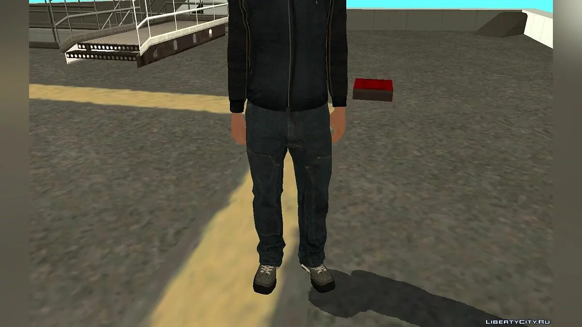 Брюси Киббуц в одежде GTA IV DLC