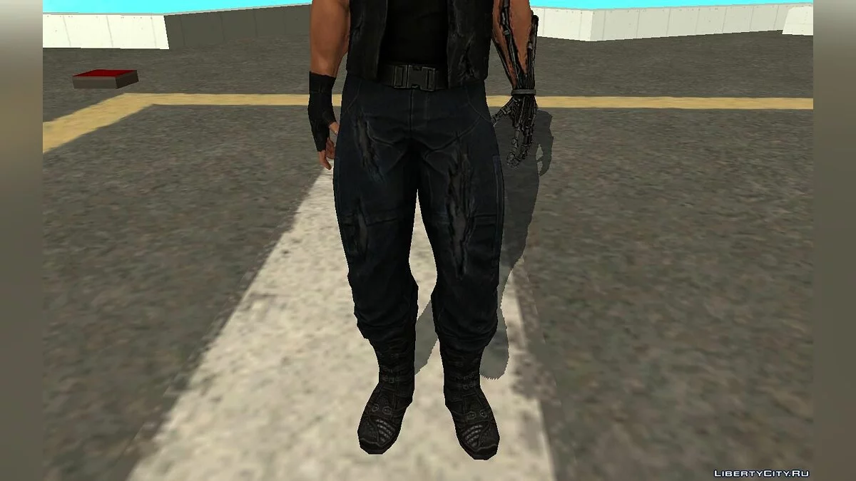 Брок Леснар из игры WWE Immortals / GTA San Andreas