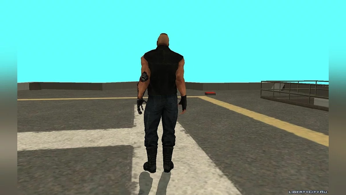 Брок Леснар из игры WWE Immortals / GTA San Andreas