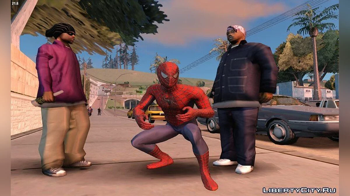 Человек-паук (трилогия Рэйми) [PS4] / GTA San Andreas