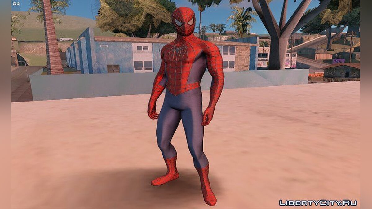 Замена SPIDEY.ifp в GTA San Andreas (11 файлов)