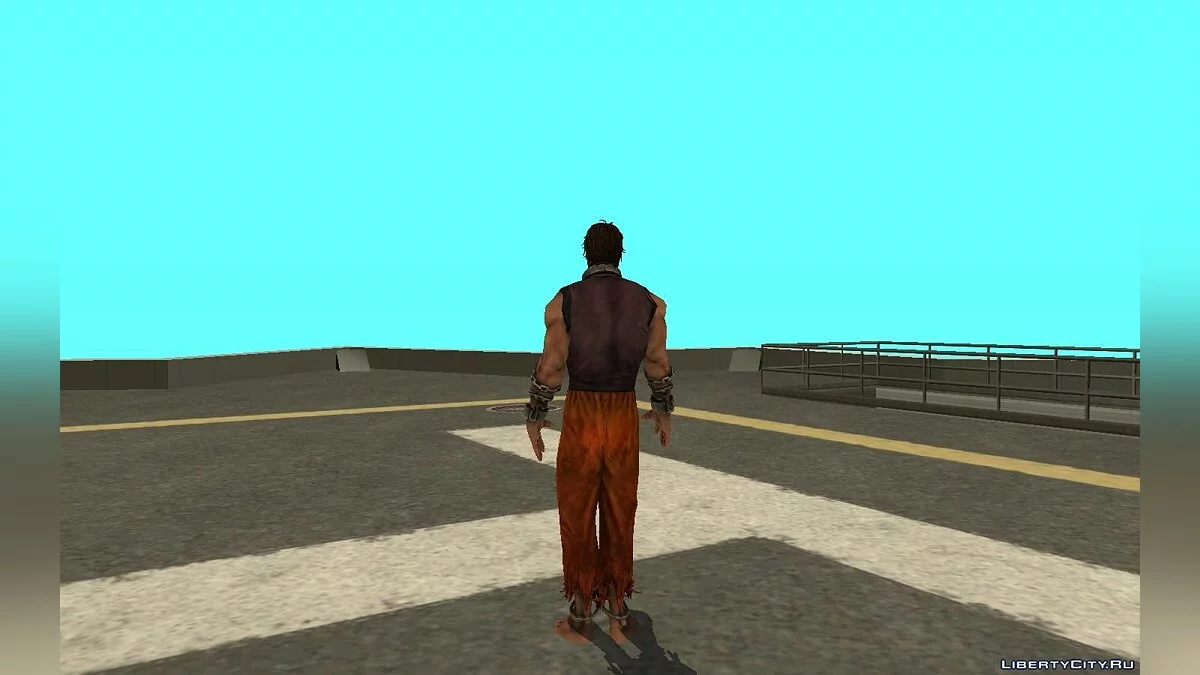 Дин Эмброуз из игры WWE Immortals / GTA San Andreas