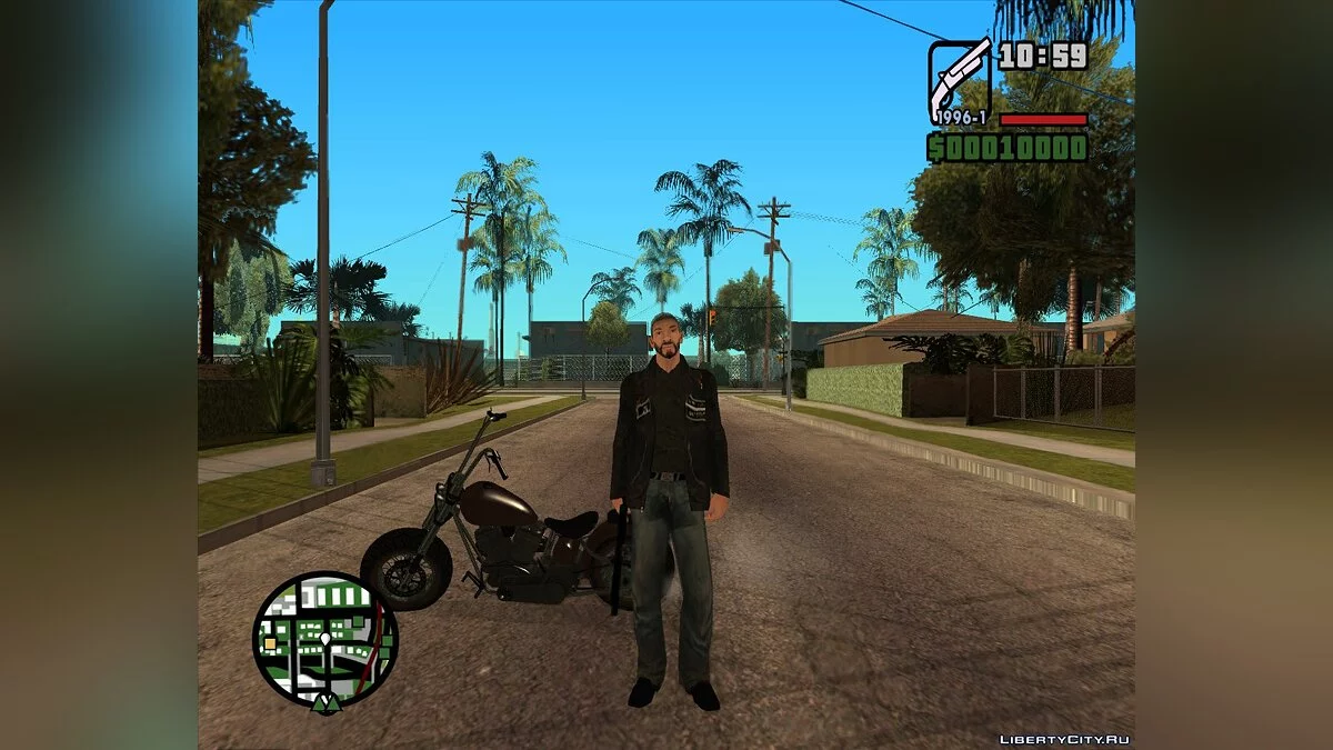 Джонни Клебиц в стиле Сан-Андреаса V3.0 / GTA San Andreas