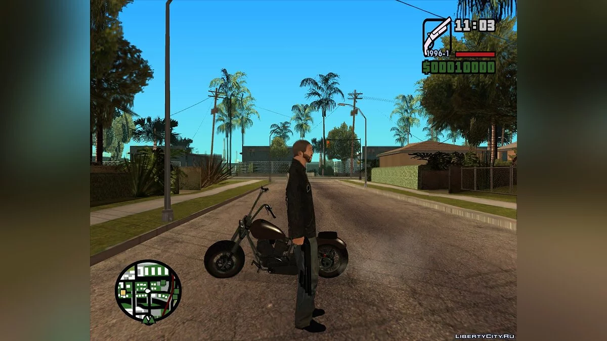 Джонни Клебиц в стиле Сан-Андреаса V3.0 / GTA San Andreas