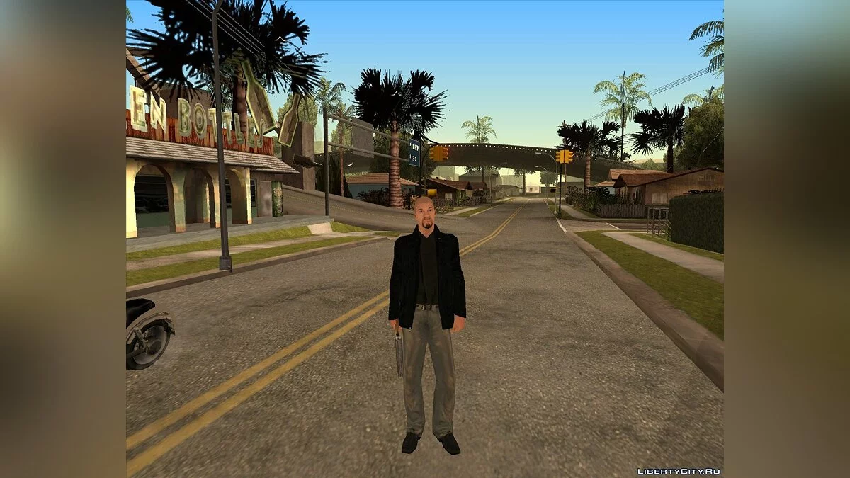 Джонни Клебиц в стиле Сан-Андреаса V3.0 / GTA San Andreas