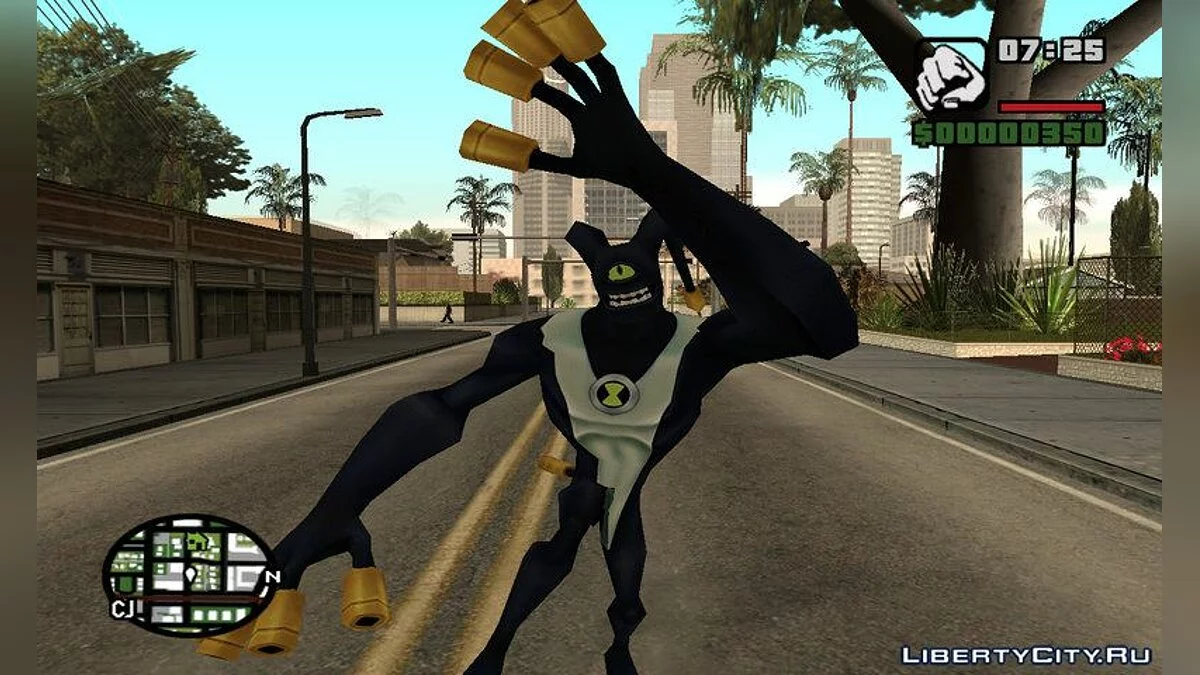 Фидбэк из мультсериала Ben 10 / GTA San Andreas