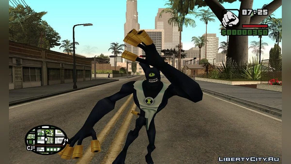Фидбэк из мультсериала Ben 10 / GTA San Andreas