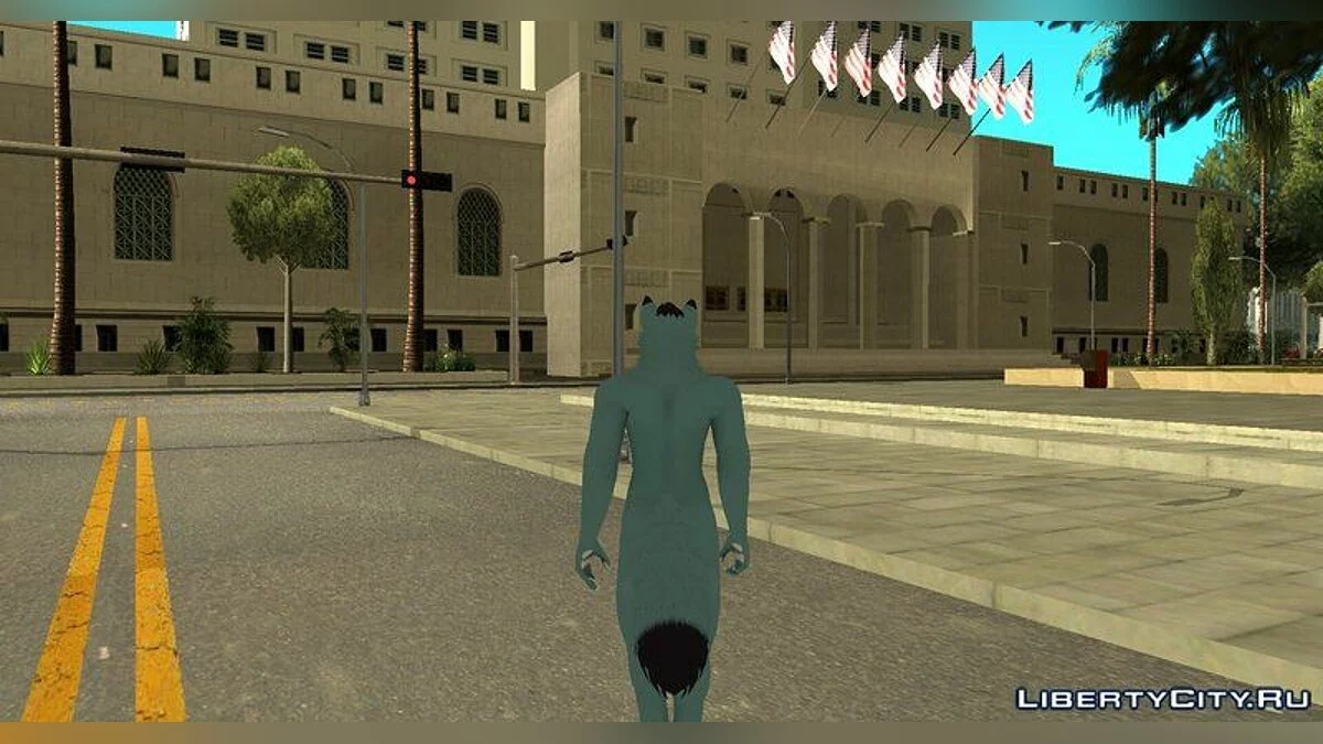 Фурри волк / GTA San Andreas