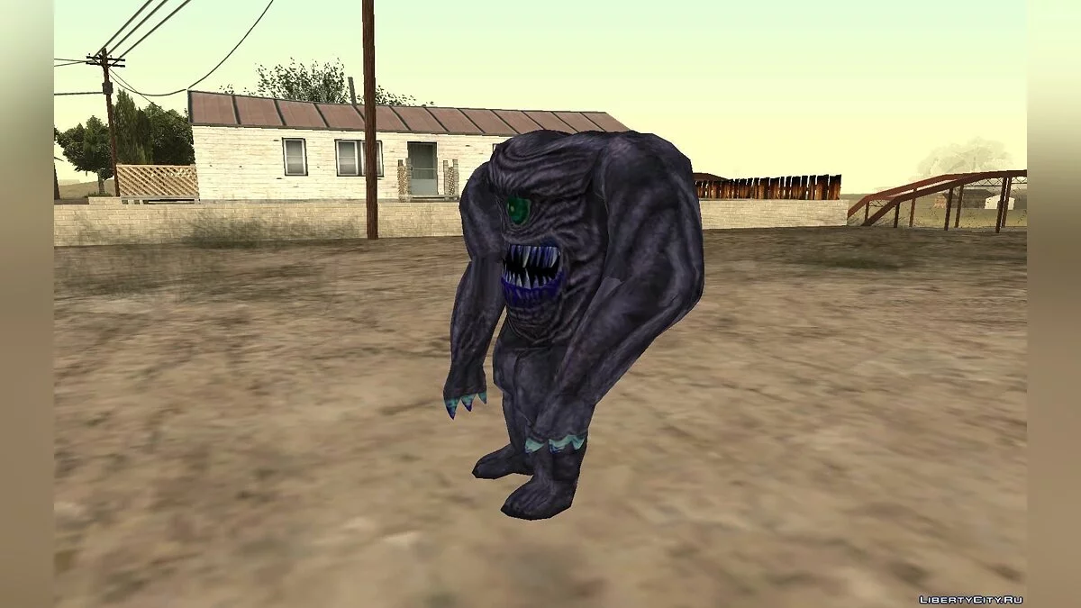 Gnaar из Serious Sam / GTA San Andreas