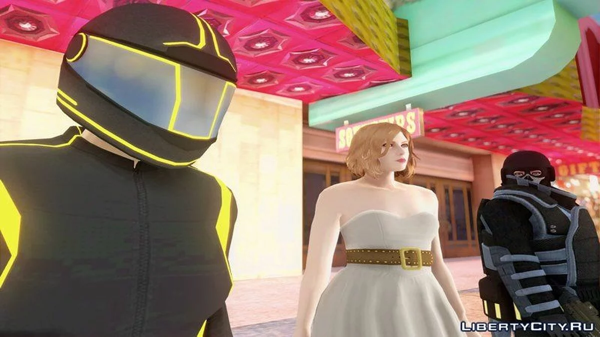 Энни из GTA Online / GTA San Andreas