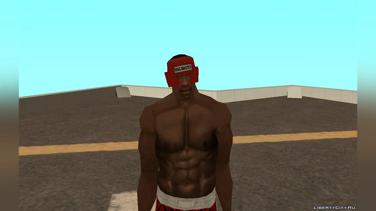 Карл Джонсон в боксерском обмундировании (как пед) / GTA San Andreas