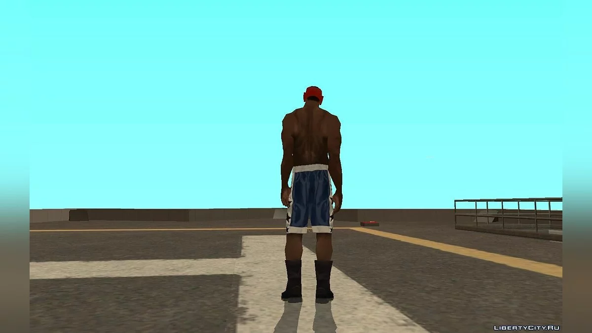 Карл Джонсон в боксерском обмундировании (как пед) / GTA San Andreas