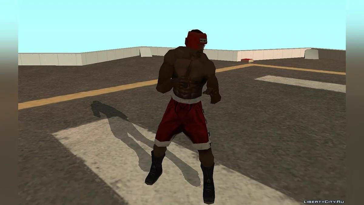Карл Джонсон в боксерском обмундировании (как пед) / GTA San Andreas