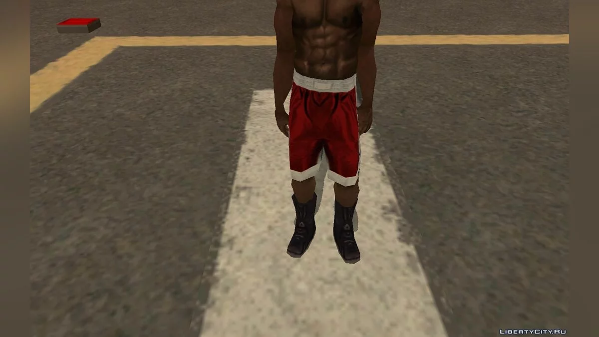 Карл Джонсон в боксерском обмундировании (как пед) / GTA San Andreas