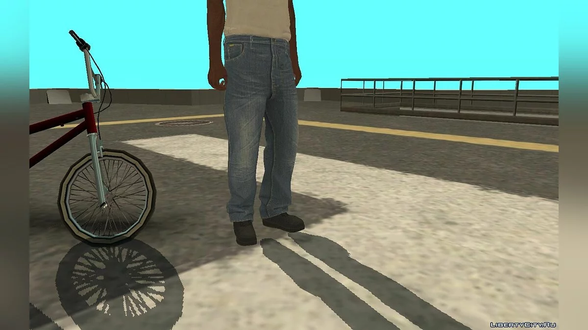 Карл Джонсон в стиле GTA 5 / GTA San Andreas