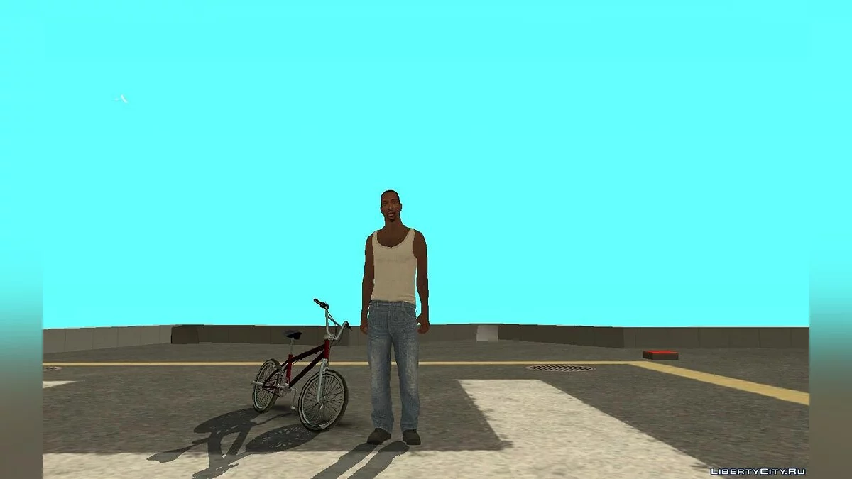 Карл Джонсон в стиле GTA 5 / GTA San Andreas