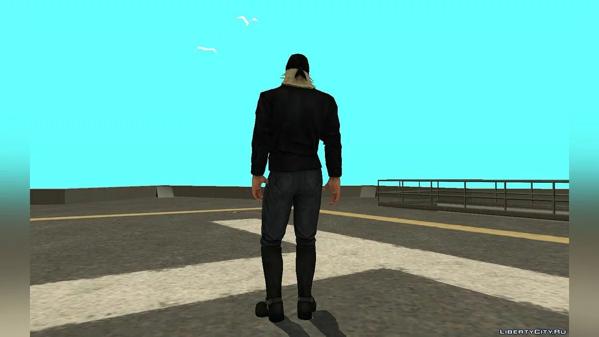 Халк Хоган (отступник) из игры WWE Immortals / GTA San Andreas